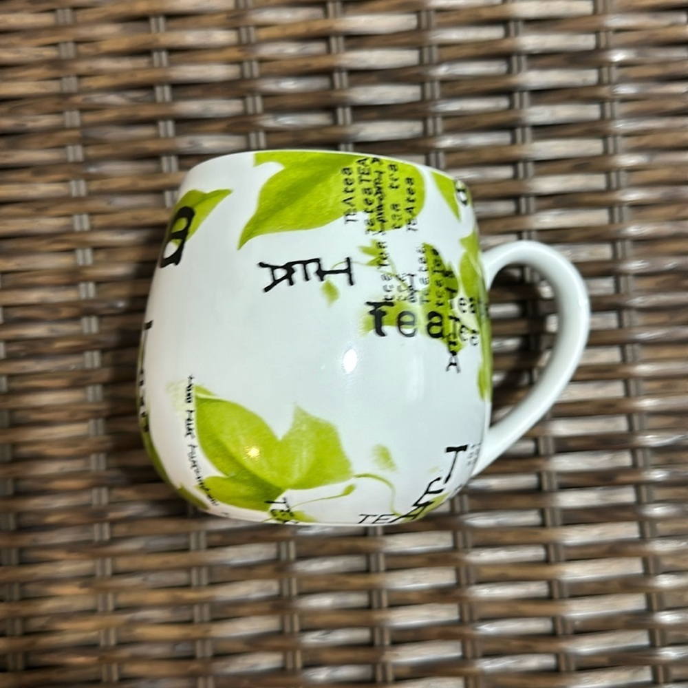 Konitz tea collage cuddle mug